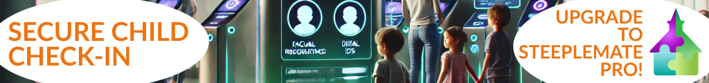Use SteepleMate's powerful and comprehensive child check-in features to protect your congregation and your ministry!
